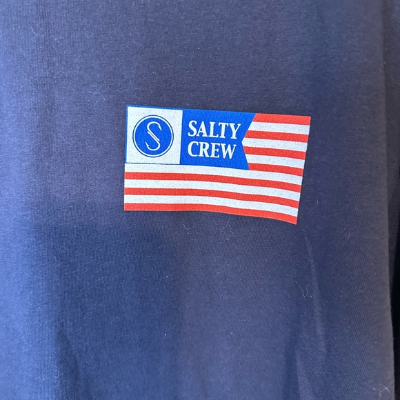 Salty Crew Dark Blue Long Sleeve Tee - Picture 2 of 9